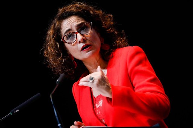 La ministra de Hacienda en funciones, María Jesús Montero, en una foto de archivo.