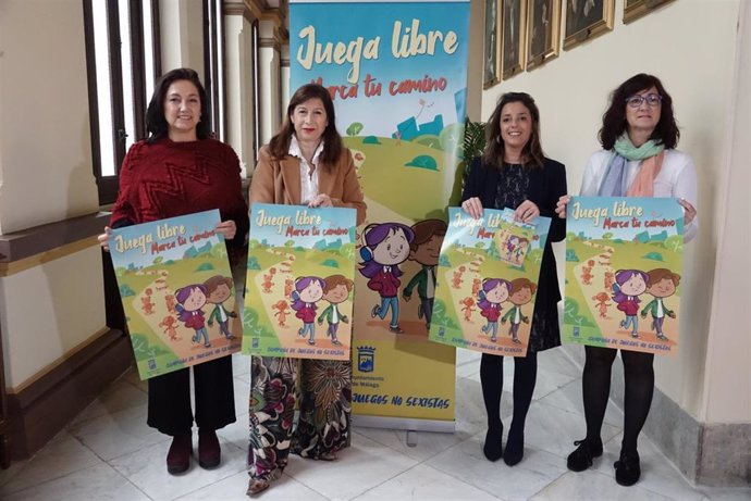 El Ayuntamiento De Málaga Informa: Juega Libre, Marca Tu Camino, Campaña De Juegos No Sexistas