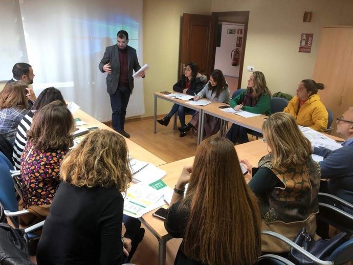 Reunión enla Sierra de Cádiz para la Red de Acción Local en Salud