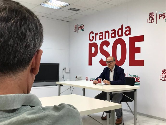 El conceja del PSOE en Granada capital, José María Corpas, en una imagen de archivo