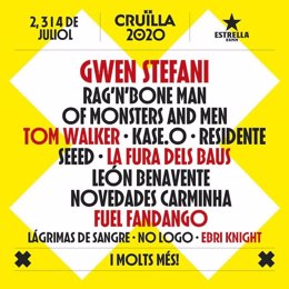 Gwen Stefani actuar al Festival Crulla 2020