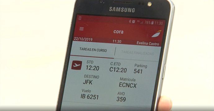 Iberia y Samsung se unen para digitalizar los servicios en aeropuertos españoles