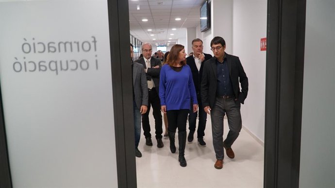 Inauguració de les noves oficines del SOIB a Eivissa.