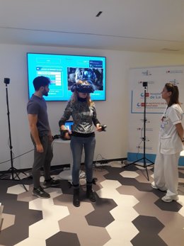 Programa de realidad virtual inmersiva para pacientes con esclerosis múltiple