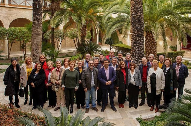 Domenaje a los empleados de Diputación jubilados en 2019