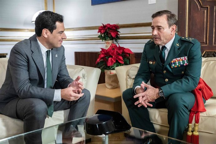 Juanma Moreno y Alfonso Rodríguez Castillo, reunidos en San Telmo