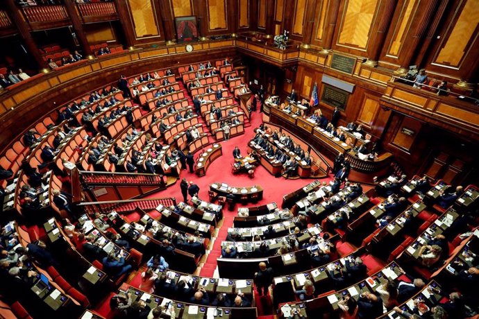 Senado de Italia.