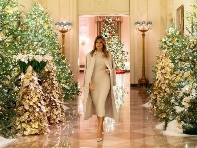 Melania Trump en la Casa Blanca