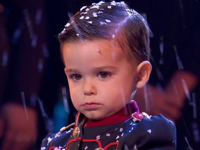 Hugo Molina en su última actuación de 'Got Talent España'