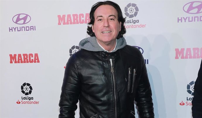 Pipi Estrada, en los  premios de Fútbol de MARCA