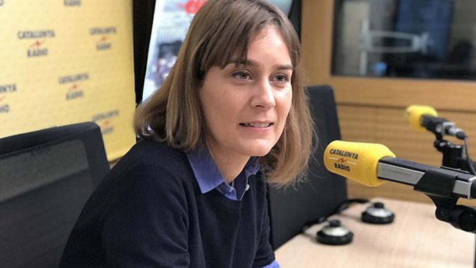 Jéssica Albiach en  Catalunya Rdio