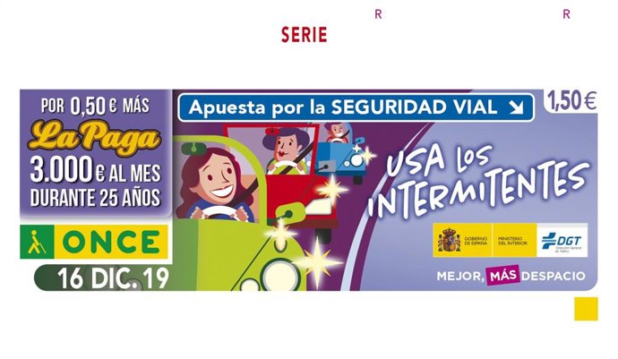 [Grupomadrid] Ndp La Once Se Suma A La Dgt Con La Campaña Mejor Más Despacio Contra Los Accidentes De Tráfico