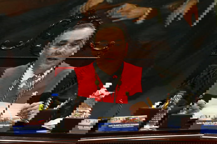 07 May 2019, Venezuela, Caracas: Maikel Moreno, President of the Supreme Tribunal of Justice of Venezuela. Photo: Pedro Mattey/dpa