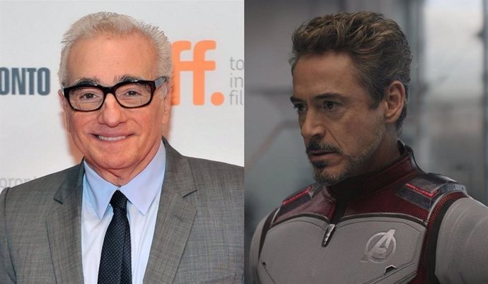 Martin Scorsese y Robert Downey Jr