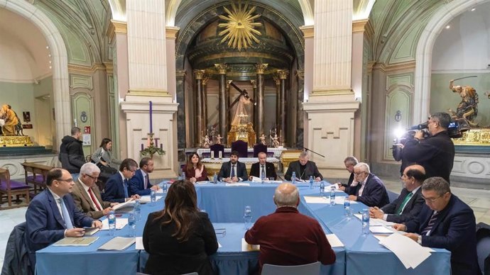 El Jefe Del Ejecutivo Regional, Fernando López Mi Ras, Preside La Reunión Del Patronato Del Museo Salzillo
