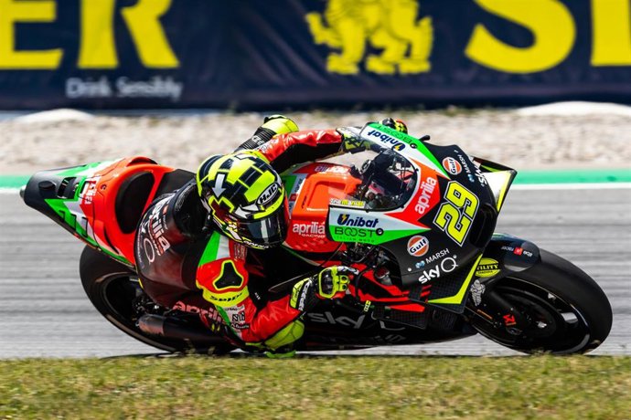 El piloto italiano Andrea Iannone