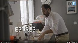 Imagen de un vídeo de UGT-A enmarcado en su campaña de prevención de riesgos laborales.