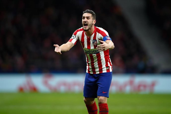 El centrocampista del Atlético de Madrid Koke Resurrección