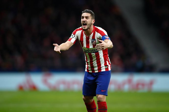 Fútbol.- Koke sufre una elongación en el muslo y no volverá hasta 2020