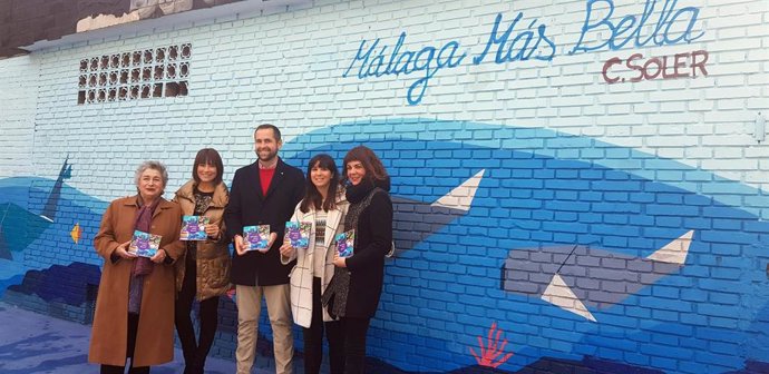 Presentación de un nuevo mural dentro del proyecto 'Málaga más bella'