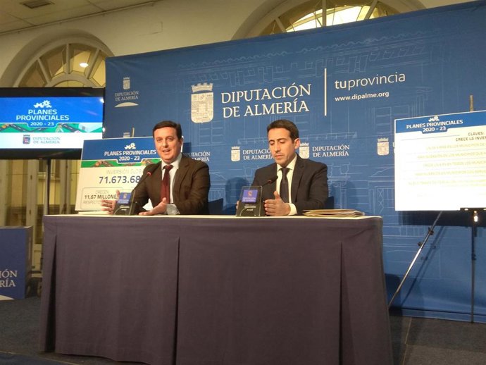 El presidente de la Diputación de Almería presenta los Planes Provinciales 2020-2023