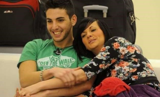 Marcelo y Laura en la casa de Gran Hermano