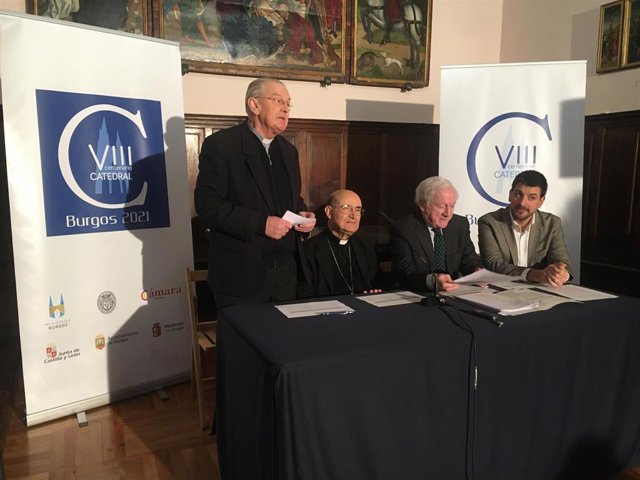 Presentación de los actos conmemorativos de la celebración del VIII Centenario de la Catedral de Burgos.