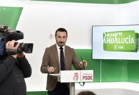 PSOE-A: La Junta "engaña" con una "intervención fantasma" porque "no cumplirá el objetivo de estabilidad de 2019"