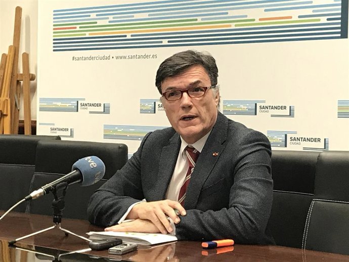 El concejal de Vox en el Ayuntamiento de Santander, Guillermo Pérez-Cosío