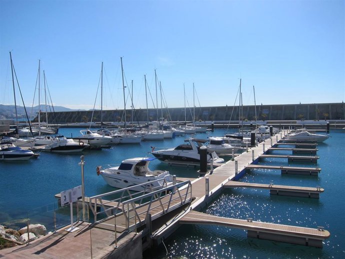 Parte de las instalaciones del Real Club Mediterráneo de Málaga