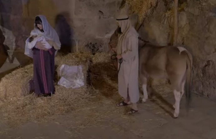Fotograma del vídeo de Navidad de la Policía Local de Málaga