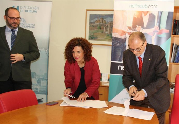 La sede de Netin Club en Huelva se instala en el vivero de empresas de la Diputación. 