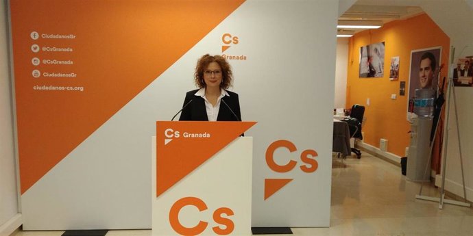 La parlamentaria andaluza de Ciudadanos Mar Sánchez