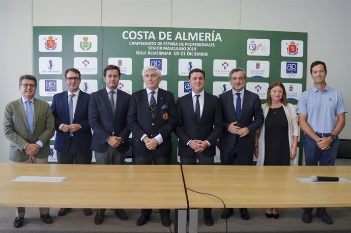 Presentación del campeonato de golf 'Costa de Almería'