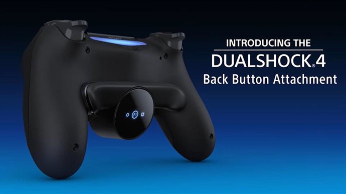 Nuevo accesorio de botones traseros para el mando DualShock 4, de PlayStation 4.