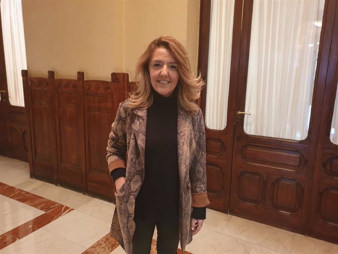 La portavoz del PP en la Junta General del Principado, Teresa Mallada
