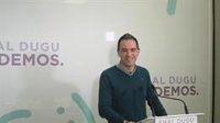 Podemos pide "autocrítica" al PNV y al Gobierno por 'Caso De Miguel' y exige "medidas" para evitar la corrupción