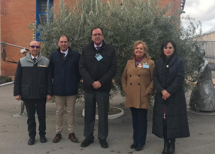 Visita del secretario general de Instituciones Penitenciarias, Ángel Luis Ortiz, a la prisión de Jaén