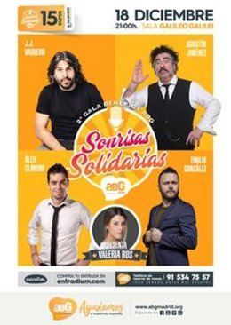 Cartel de la gala benéfica