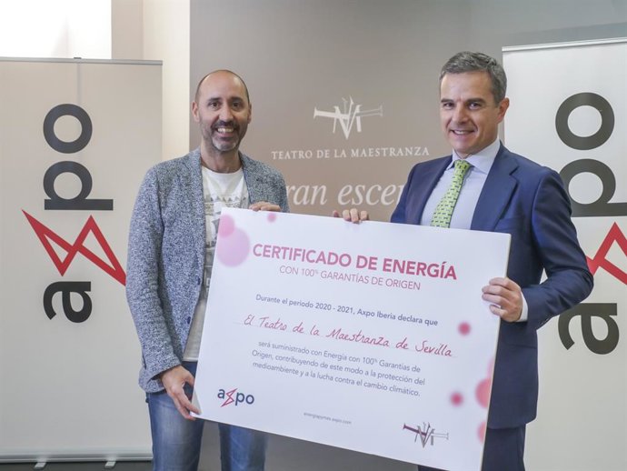 Sevilla.-El Teatro de la Maestranza empleará energía eléctrica procedente al 100