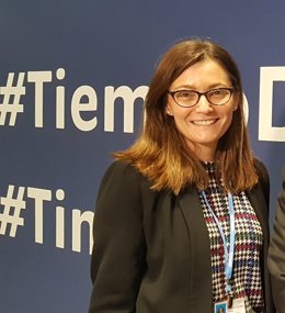 La periodista de Europa Press, Eva González