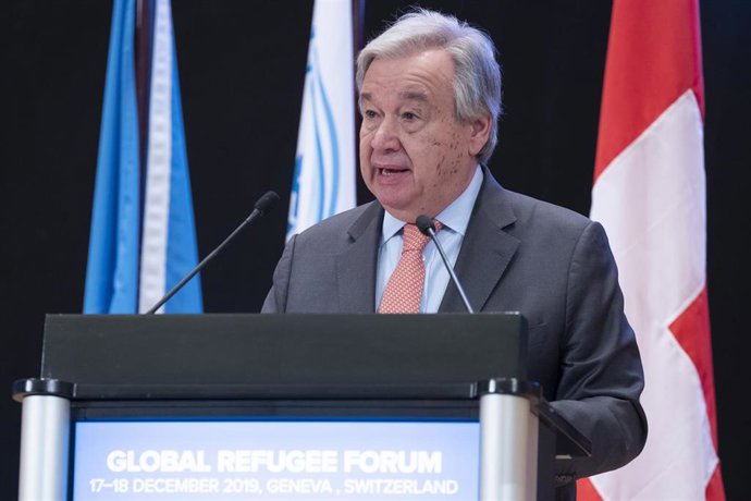Imagen del secretario general de la ONU, Antonio Guterres. 