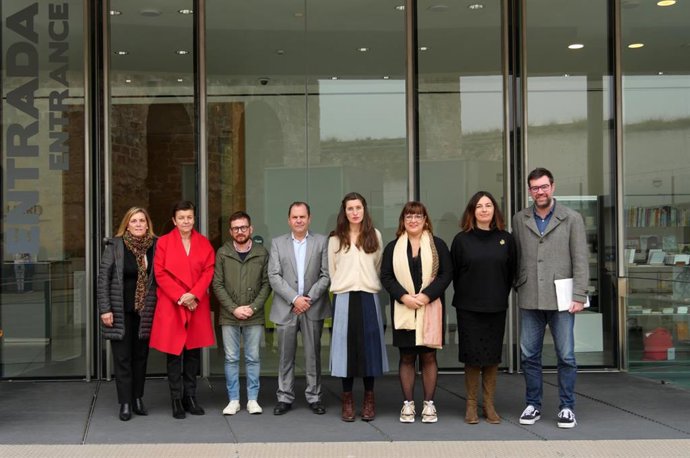 Acto de presentación del Presupuesto de Es Baluard para 2020. 