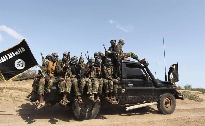 Milicianos del grupo yihadista somalí Al Shabaab