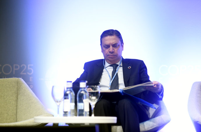 El ministro de Agricultura, Pesca y Alimentación en funciones, Luis Planas