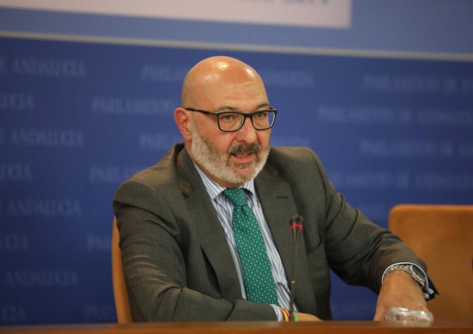 El portavoz del grupo parlamentario Vox, Alejandro Hernández, en una foto de archivo  