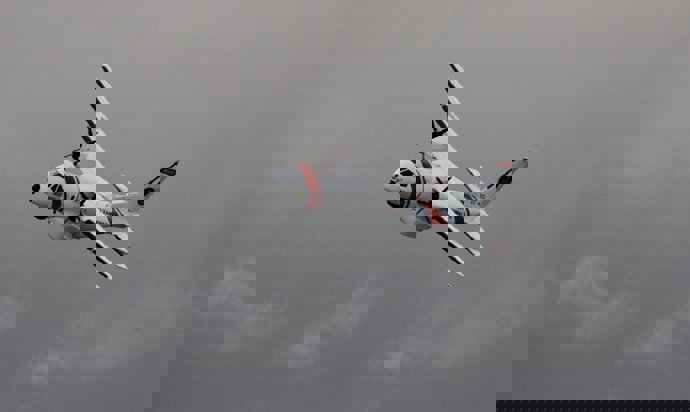 El avión Sasemar 102 de Salvamento Marítimo