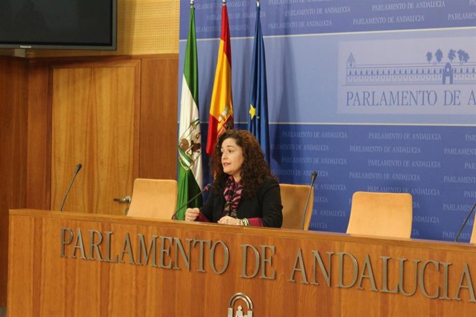 La portavoz parlamentaria de Adelante Andalucía, Inmaculada Nieto