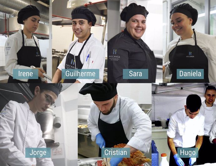 Siete alumnos de Hecansa, seleccionados para el Premio Promesas de la Alta Cocin