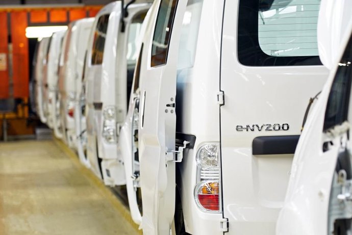 Furgoneta elctrica e-NV200  de Nissan
